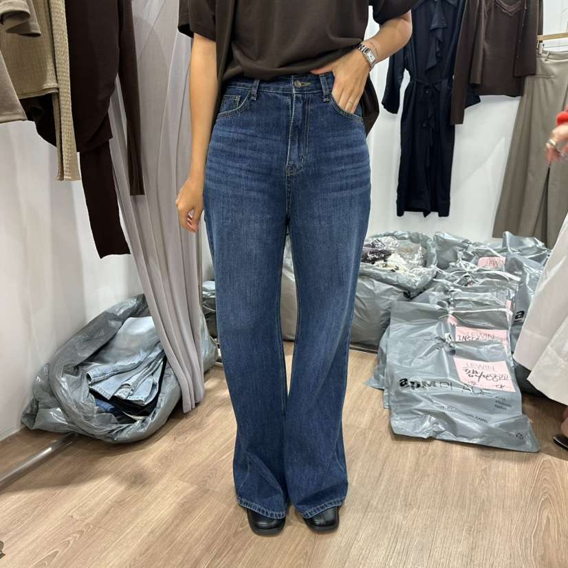 LEWIN東大門㊣代購女士新品時尚人氣真品休閑職業25秋冬牛仔褲LEWIN牛仔褲