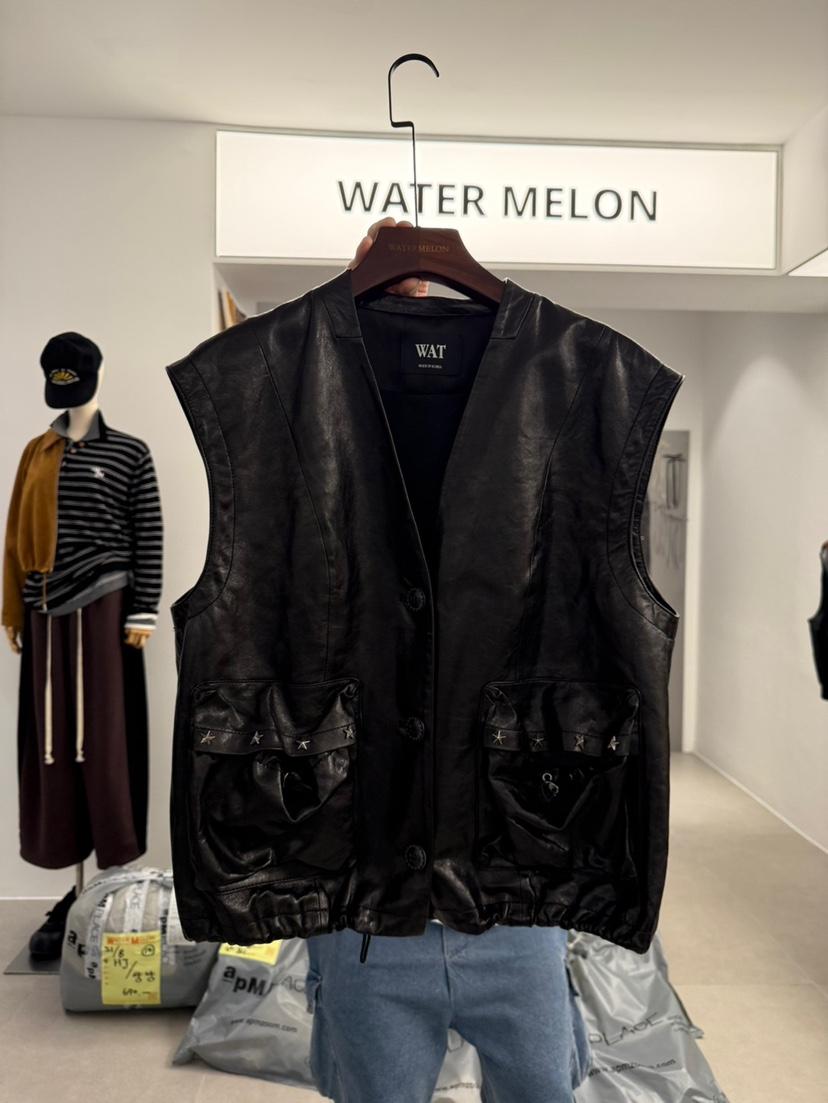 WATERMELON東大門㊣代購女裝新品推薦時尚休閑人氣25秋冬馬甲WATER MELON馬甲