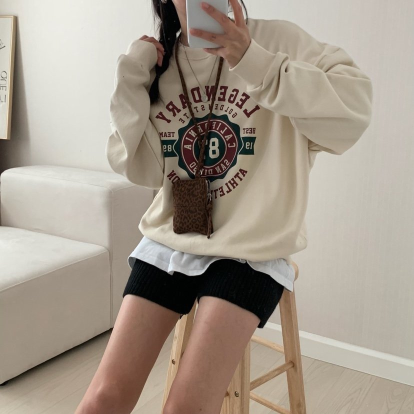 HELLO JINI韓國直郵㊣女士新品人氣25秋冬推薦職業時尚衛衣HELLO JINI衛衣