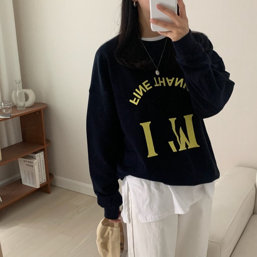 HELLO JINI東大門㊣代購女裝新款真品25秋冬熱賣推薦人氣衛衣HELLO JINI衛衣