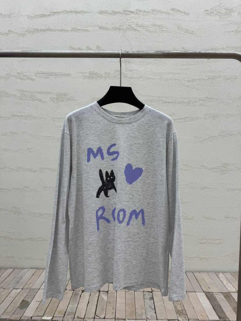 MUSHROOM EFFECT韓國直郵㊣女士新品25秋冬職業人氣長袖T恤MUSHROOM EFFECT長袖T恤