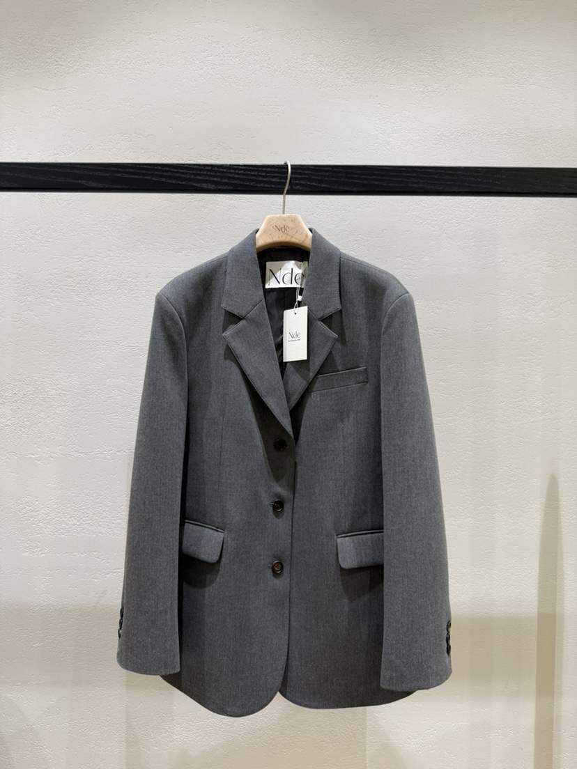 NDE韓國代購㊣女士新品推薦時尚25秋冬人氣休閑熱賣職業夾克NDE夾克
