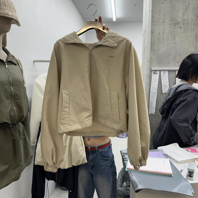 BADCALM韓國直郵㊣女裝新款25秋冬人氣熱賣時尚推薦職業夾克BADCALM夾克