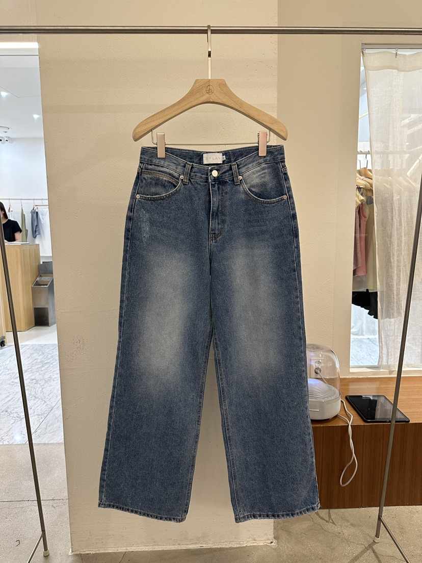 BPLAN東大門㊣直郵女裝新款推薦職業時尚真品休閑25秋冬牛仔褲BPLAN牛仔褲