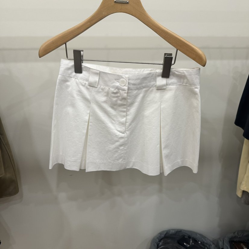 3 ANOTHER韓國代購㊣女裝新品25秋冬真品休閑時尚短裙褶皺3 ANOTHER短裙