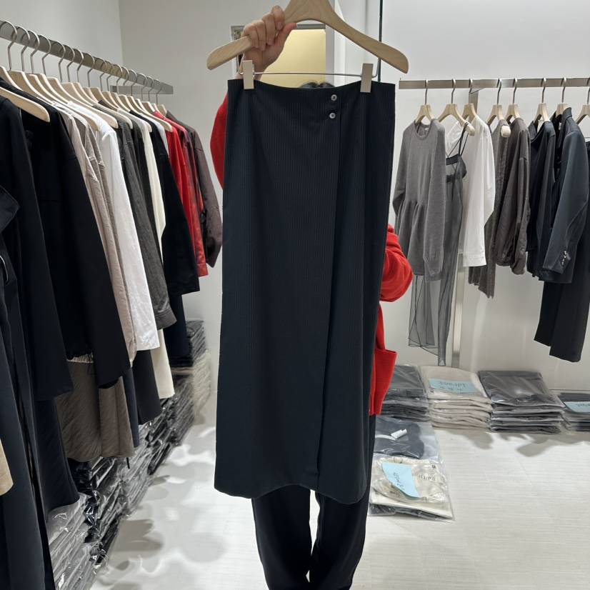 HAUTTE-P韓國直郵㊣女裝新款真品25秋冬時尚人氣推薦職業長裙HAUTTE長裙