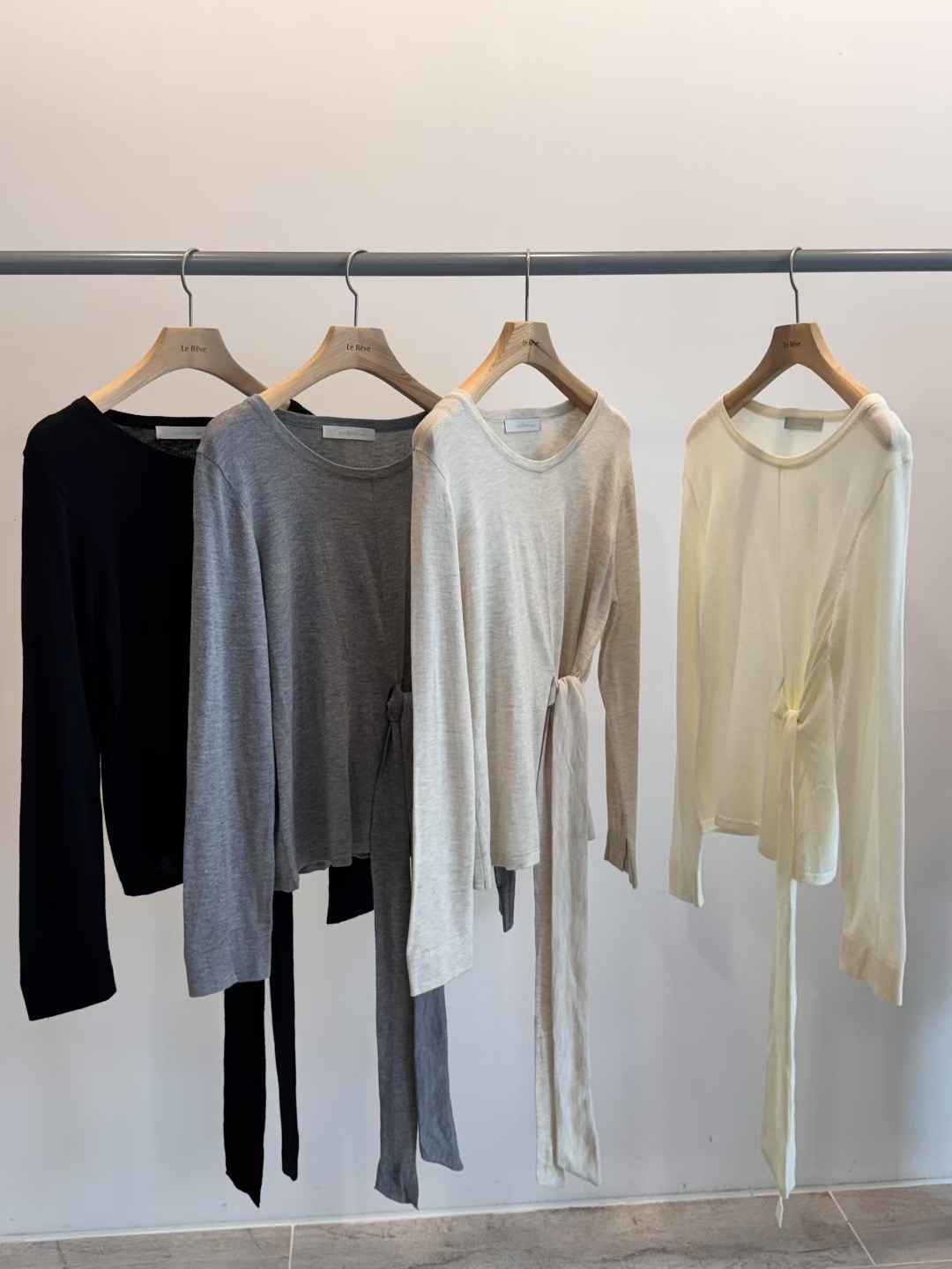 LEREVE-OT東大門㊣實拍女裝新品真品人氣25秋冬時尚針織衫LEREVE針織衫