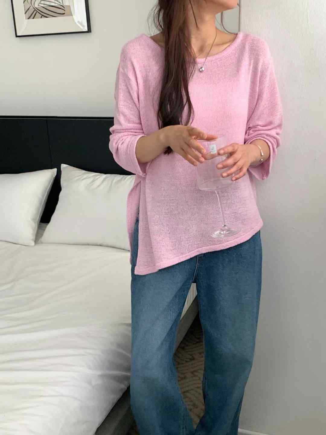 DEAR GRAY韓國代購㊣女士新款25秋冬職業休閑時尚推薦針織衫DEAR GRAY針織衫