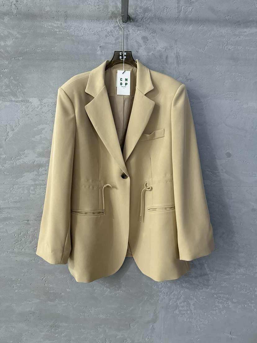 COME OPEN東大門㊣實拍女裝新品人氣職業時尚真品推薦夾克COMP-(COME OPEN)夾克