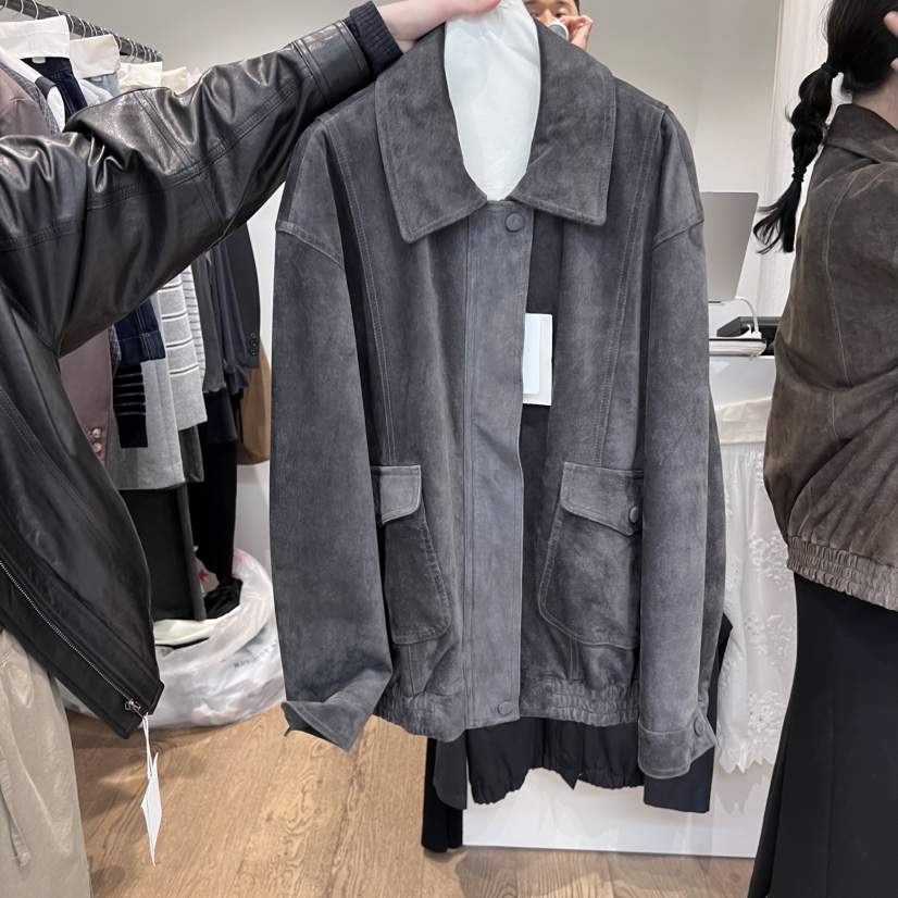 JINSIM韓國代購㊣女士新品職業25秋冬休閑熱賣推薦時尚夾克JINSIM夾克
