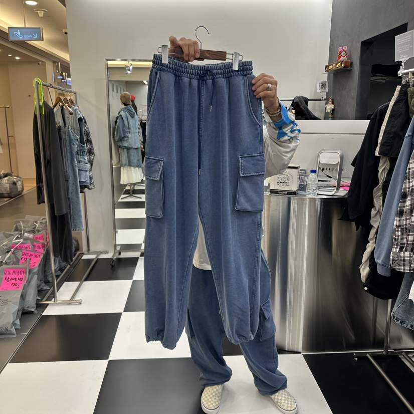 LADYBLACK韓國代購㊣女士新品25秋冬人氣休閑真品職業休閑褲LADYBLACK休閑褲