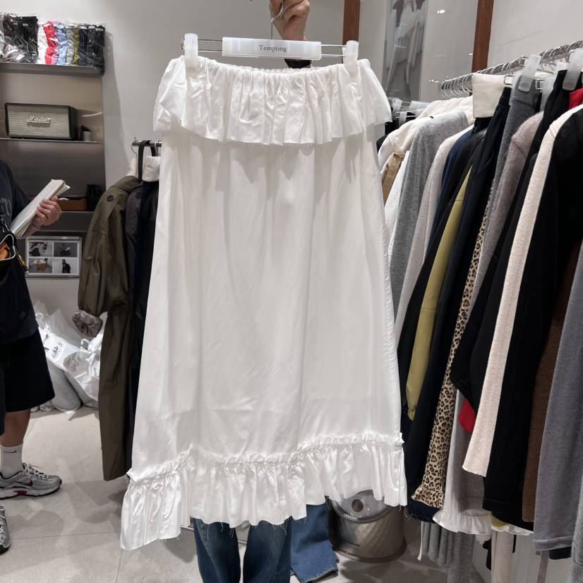 TEMPTING東大門㊣實拍女士新款休閑時尚熱賣推薦半身裙中短裙TEMPTING半身裙/中短裙