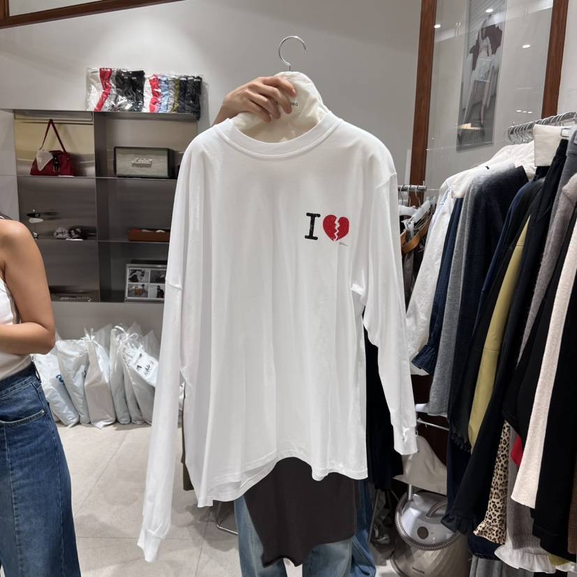TEMPTING韓國代購㊣女裝新品職業熱賣真品人氣時尚推薦長袖T恤TEMPTING長袖T恤