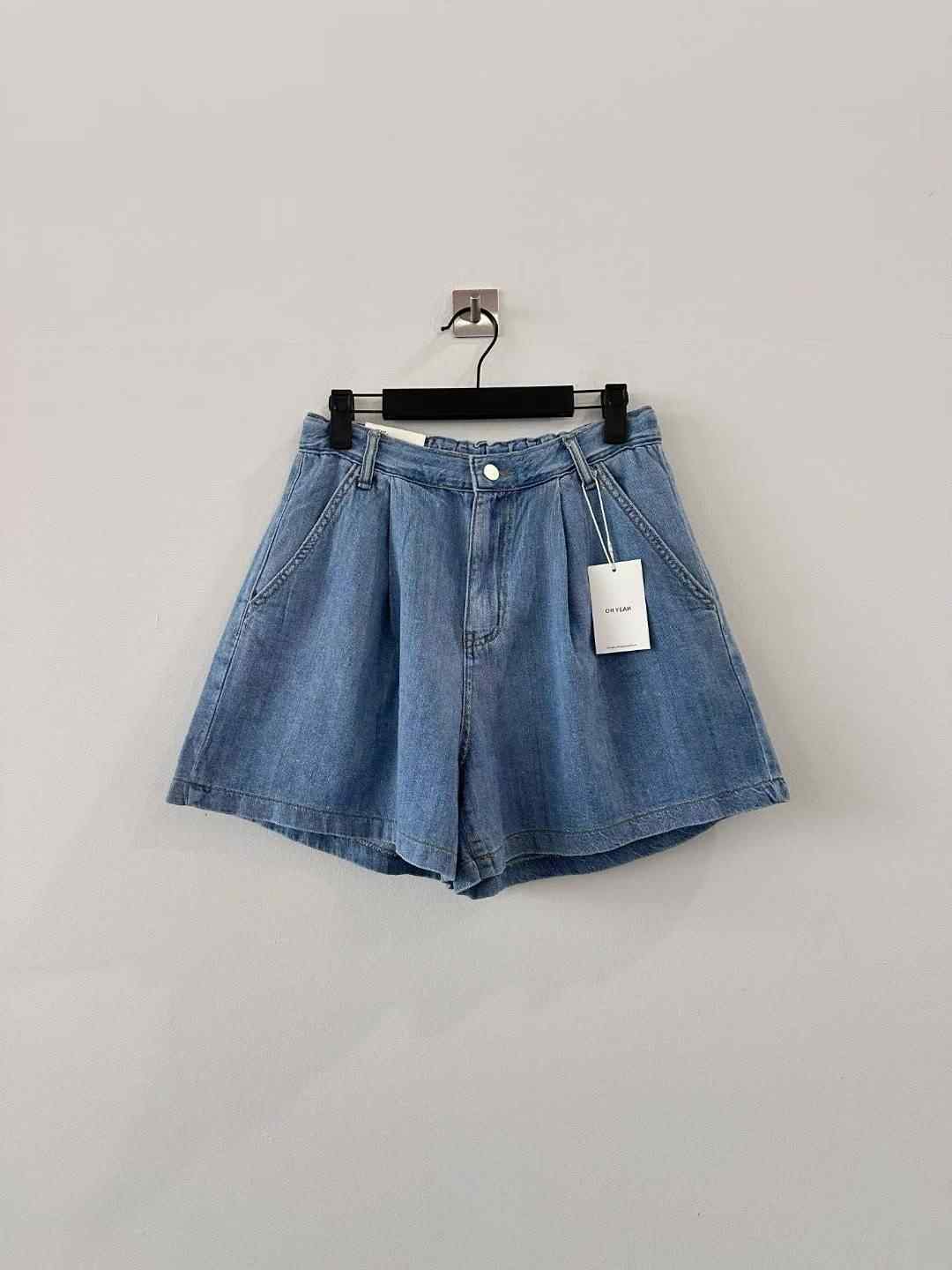 OH YEAH韓國代購㊣女裝新品25秋冬休閑真品熱賣時尚推薦短褲OH YEAH短褲