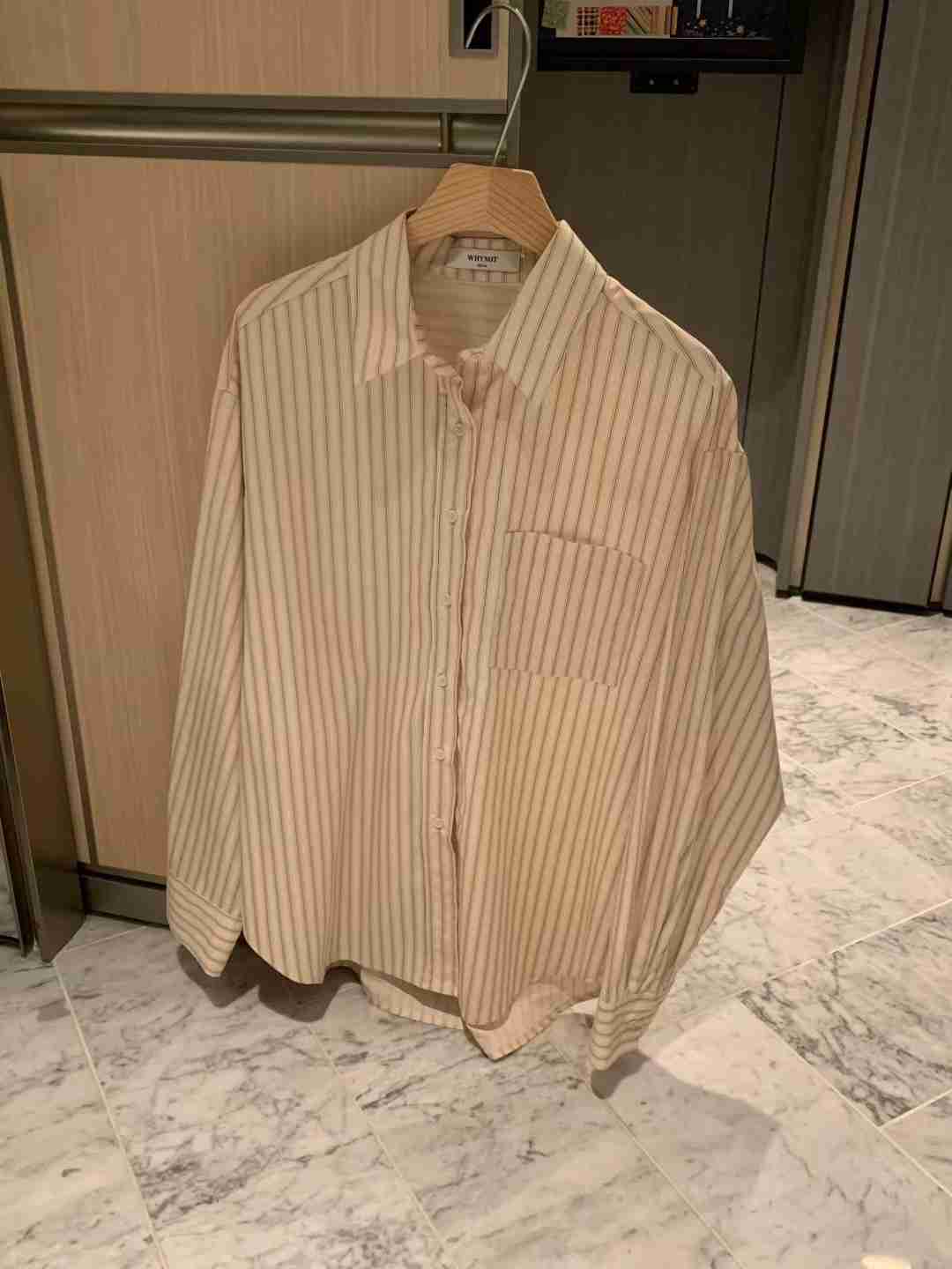 WHYNOT韓國直郵㊣女士新品25秋冬人氣職業熱賣休閑襯衫蕾絲衫WHYNOT襯衫/蕾絲衫