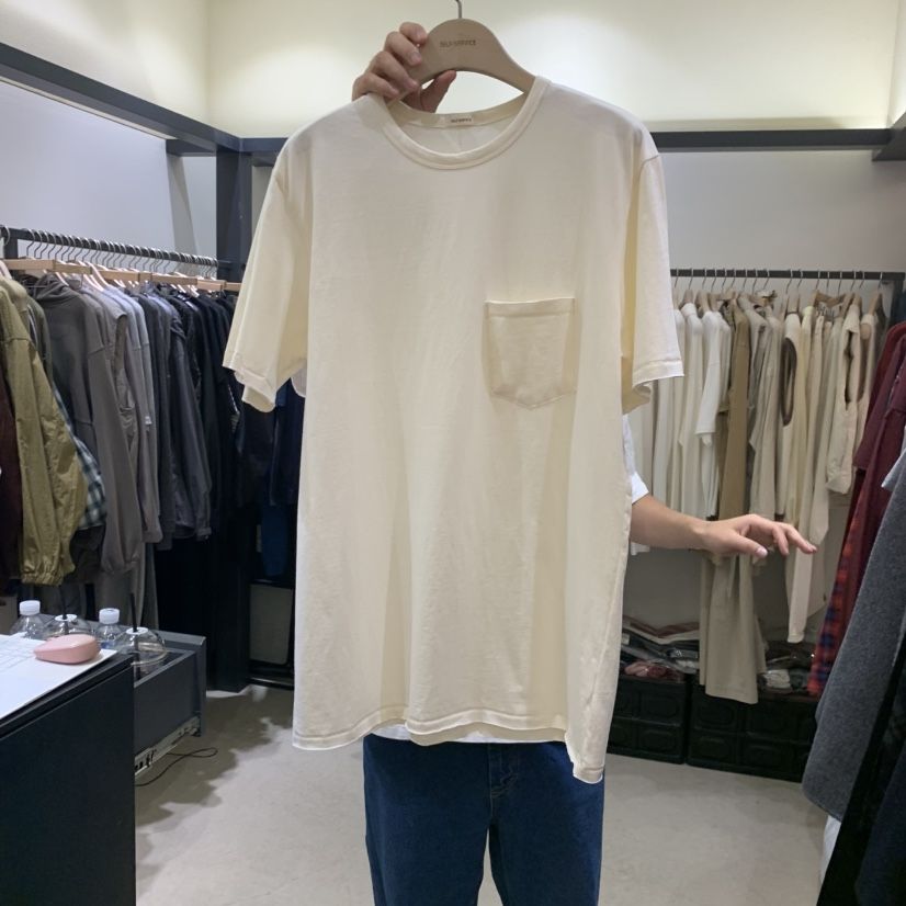 SELF SERVICE韓國直郵㊣女裝新品推薦熱賣時尚休閑T恤口袋SELF SERVICET恤