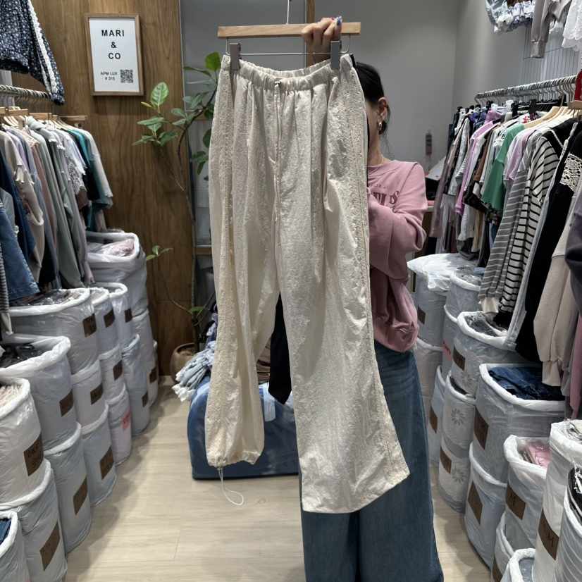 MARI CO韓國代購㊣女裝新品職業人氣推薦熱賣休閑時尚休閑褲MARI CO休閑褲