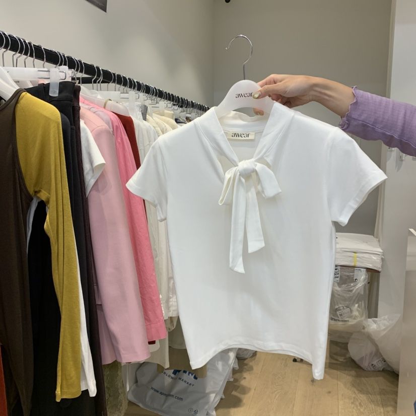 RUMIRU/AWEAR東大門㊣實拍女裝新品休閑時尚職業熱賣真品T恤awear/RUMIRUT恤