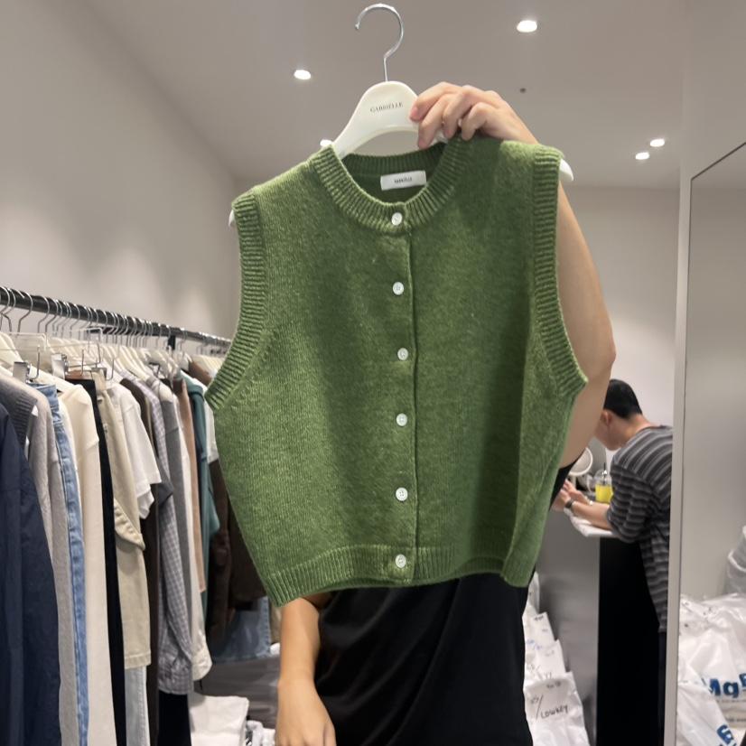 GABRIELLE東大門㊣實拍女裝新品休閑職業時尚熱賣25秋冬馬甲GABRIELLE馬甲