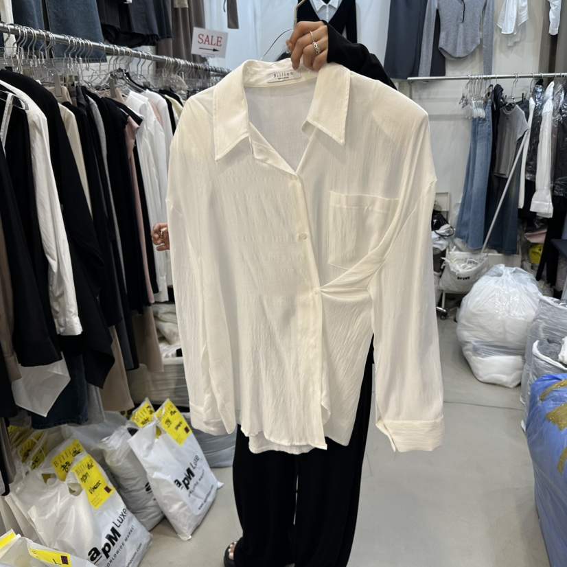 BILLION-L東大門㊣代購女士新款人氣真品襯衫蕾絲衫不含吊帶BILLION-L襯衫/蕾絲衫