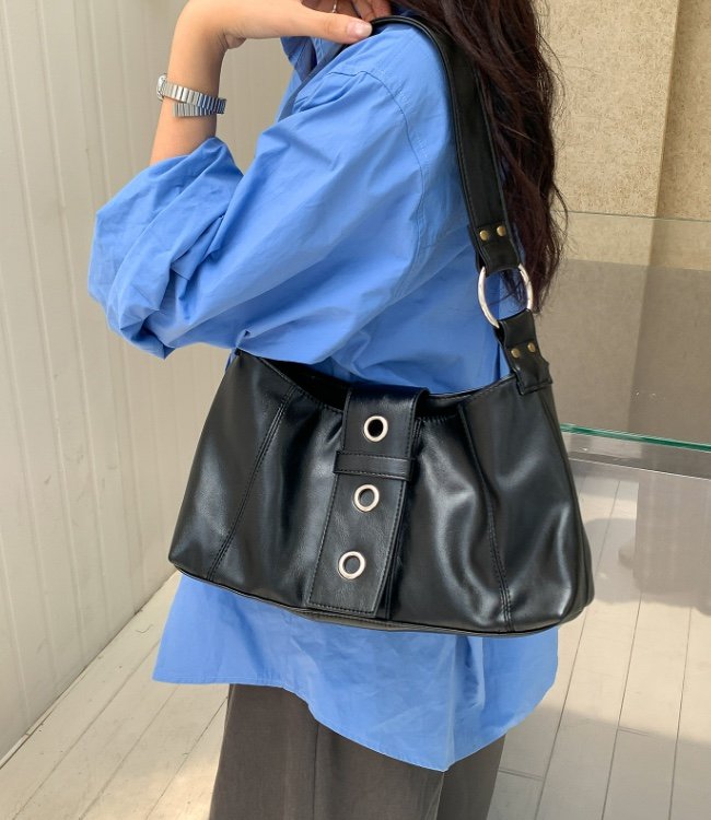 POSH BLUE韓國代購㊣女裝新品時尚熱賣職業真品單肩斜跨包POSH BLUE單肩/斜跨包