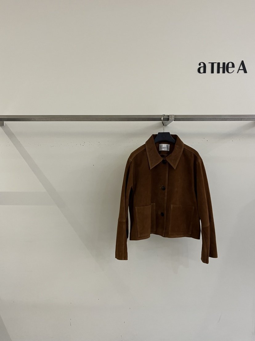 ATHEA韓國代購㊣女裝新品真品推薦職業時尚25秋冬休閑熱賣夾克ATHEA夾克