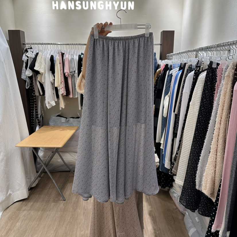 HANSUNGHYUN東大門㊣代購女士新品休閑熱賣時尚真品25秋冬長裙HANSUNGHYUN長裙