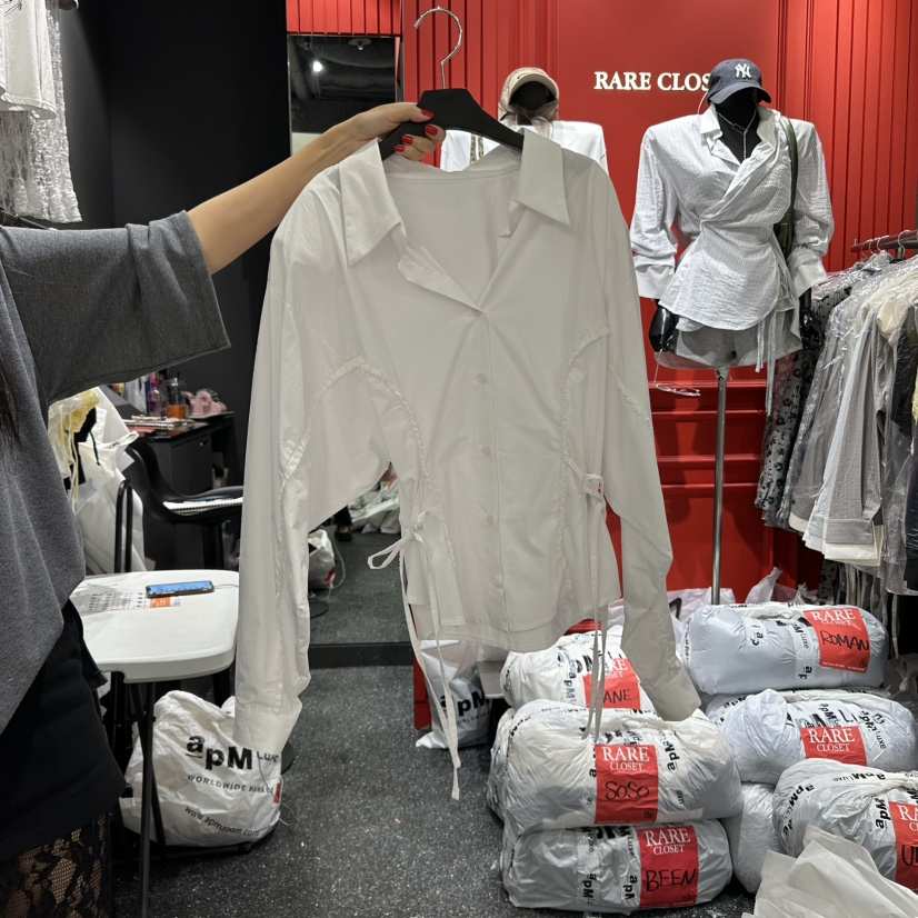 RARE CLOSET東大門㊣實拍女裝新品人氣真品職業襯衫蕾絲衫RARE CLOSET襯衫/蕾絲衫