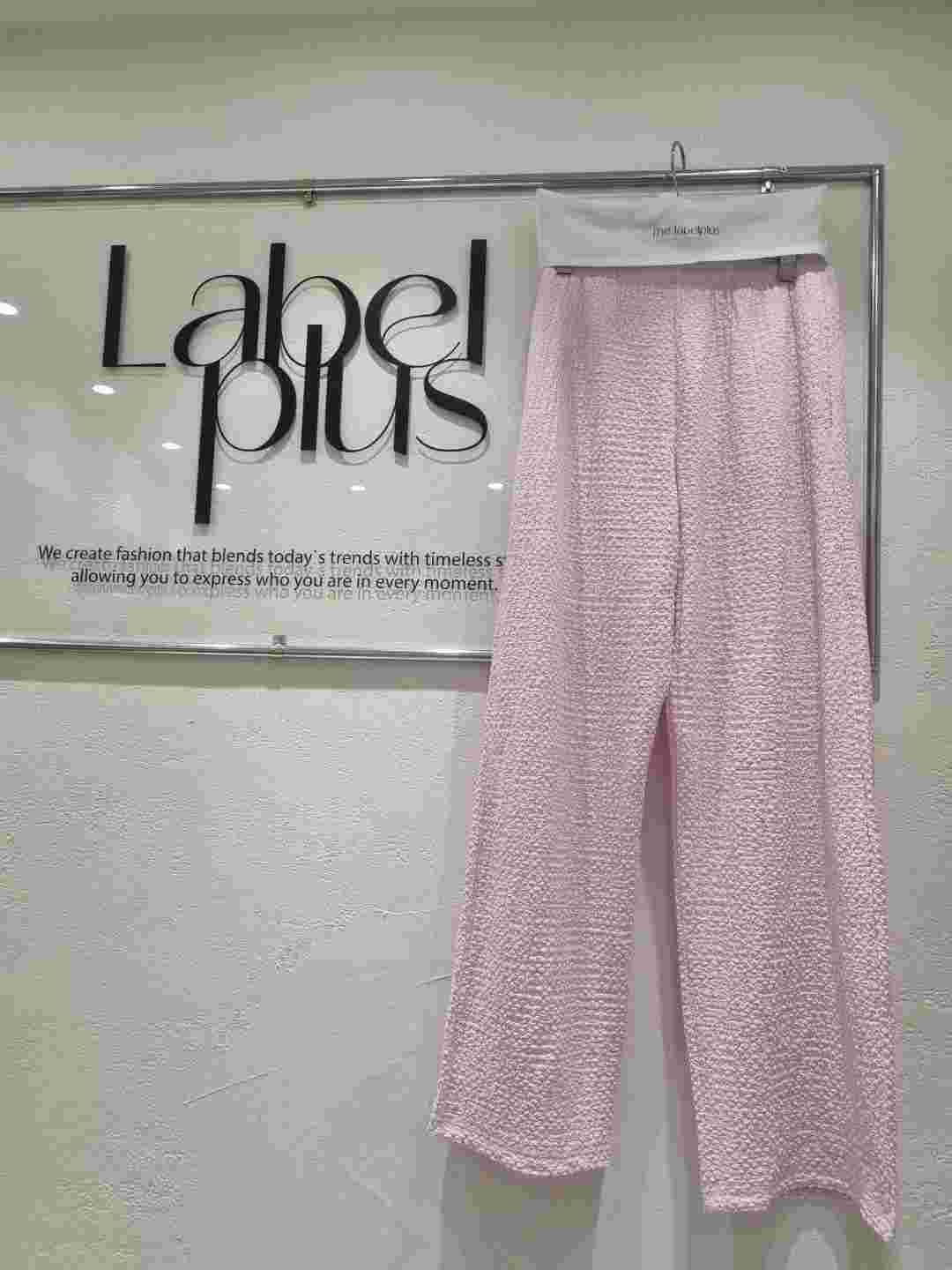 LABELPLUS31韓國代購㊣女士新款25秋冬時尚人氣推薦真品休閑褲LABELPLUS31休閑褲