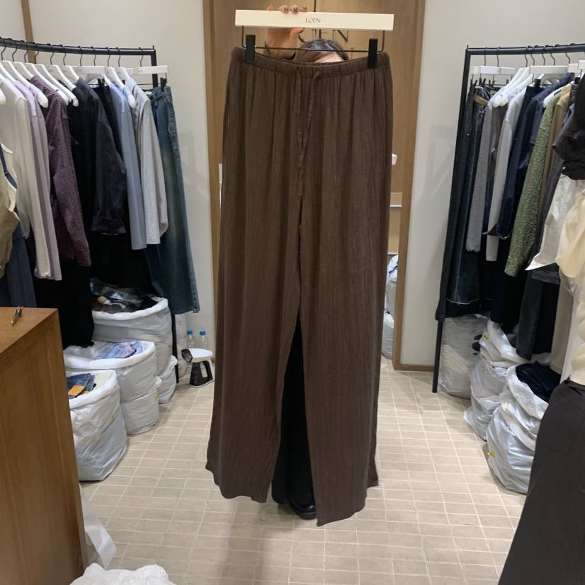 LOFN東大門㊣實拍女士新款時尚推薦25秋冬職業真品人氣休閑褲LOFN休閑褲