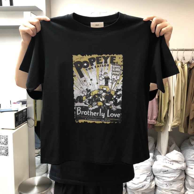 LEESEED-A東大門㊣實拍女裝新品推薦真品熱賣時尚25秋冬T恤SEeD/LEESEEDT恤