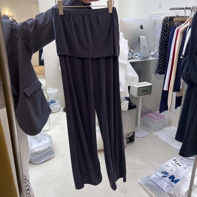 FLAUNT東大門㊣實拍女士新品人氣25秋冬職業時尚推薦休閑裙褲FLAUNT裙褲