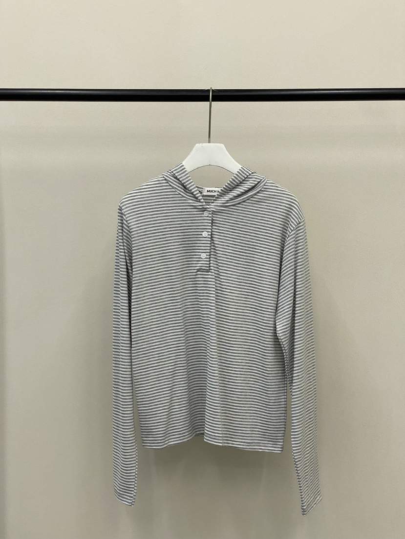 MUCH MORE東大門㊣代購女裝新品真品休閑25秋冬職業長袖T恤MUCH MORE長袖T恤