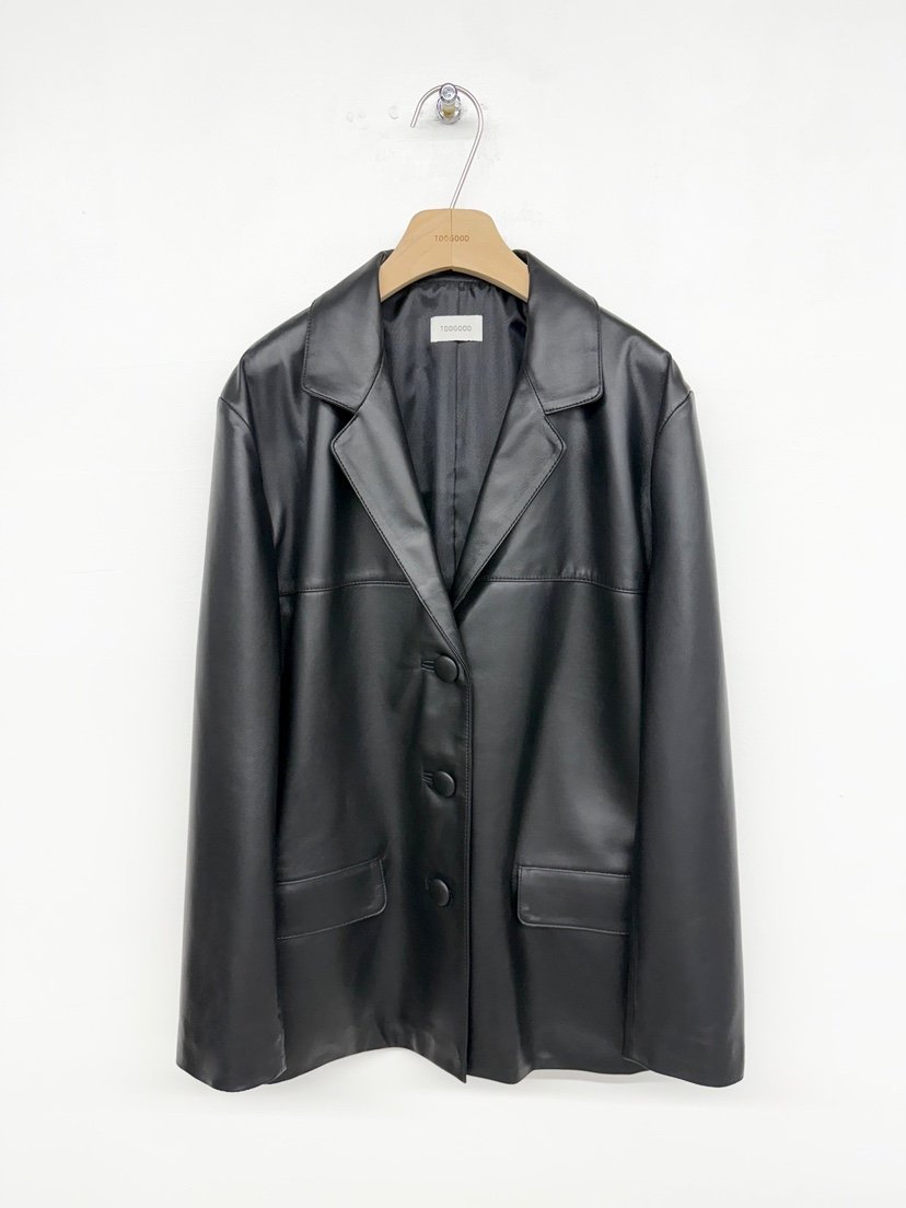 TOOGOOD東大門㊣直郵女裝新品熱賣時尚人氣真品25秋冬休閑皮衣TOOGOOD皮衣