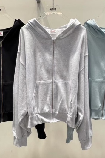 OUTFIT韓國代購㊣女裝新品職業熱賣時尚真品人氣衛衣連帽衫OUTFIT衛衣