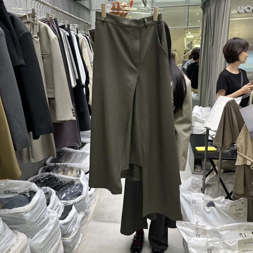 UOOV東大門㊣代購女士新品人氣真品職業熱賣25秋冬推薦裙褲UOOV裙褲