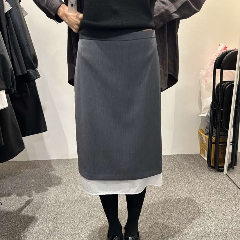 ALTER東大門㊣代購女士新款熱賣時尚職業休閑推薦人氣25秋冬長裙Alter長裙