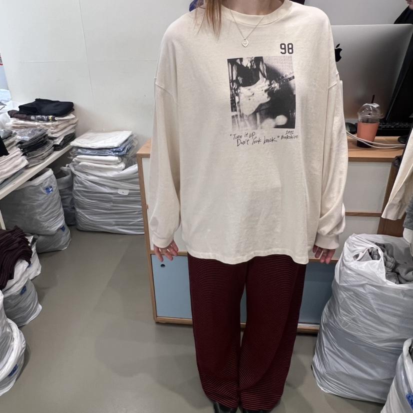 ARE東大門㊣直郵女士新品休閑人氣熱賣真品職業時尚長袖T恤ARE YOU/ARE長袖T恤