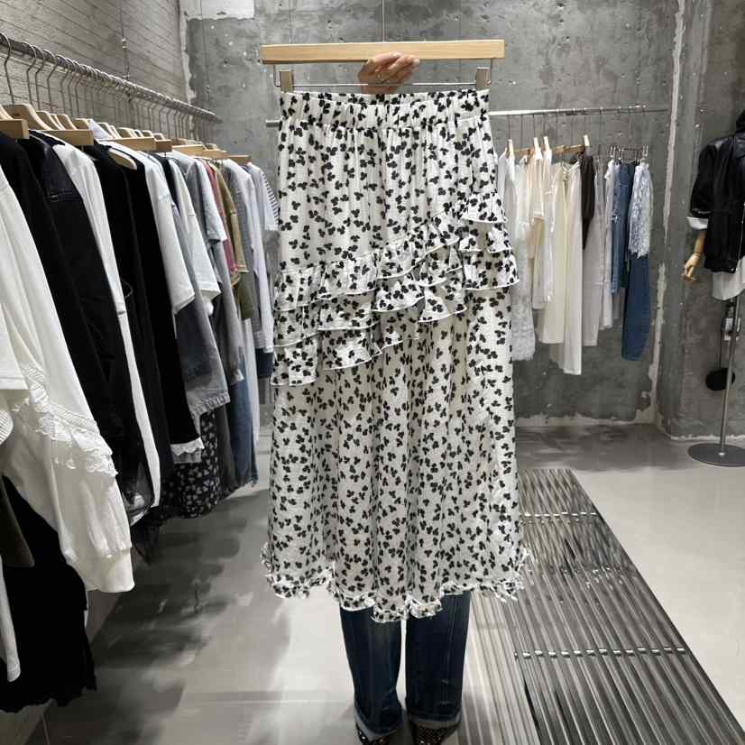 JUNI韓國代購㊣女士新品休閑熱賣職業真品時尚人氣25秋冬長裙my juni長裙