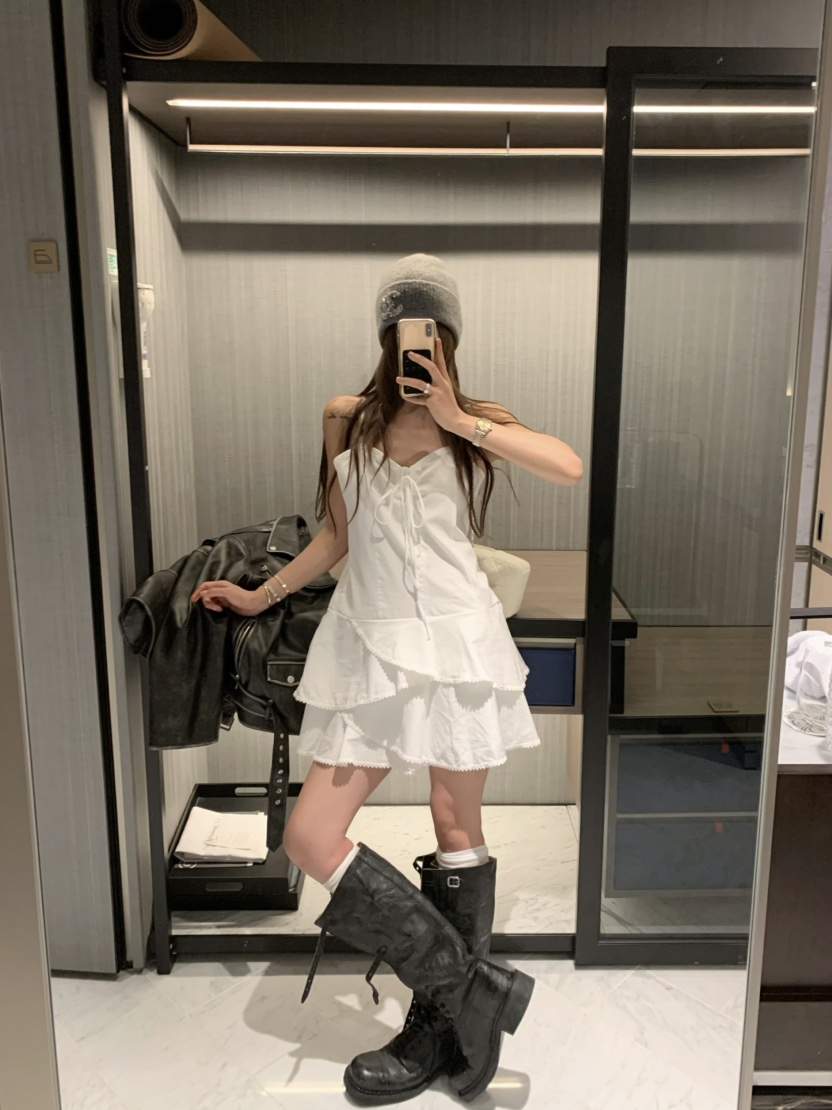VIRKIN韓國代購㊣女士新款人氣推薦熱賣真品25秋冬時尚連衣裙VIRKIN連衣裙