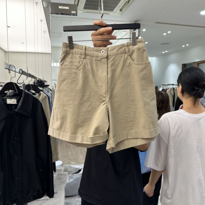 MOANA東大門㊣實拍女裝新品熱賣職業真品人氣推薦時尚休閑短褲MOANA短褲