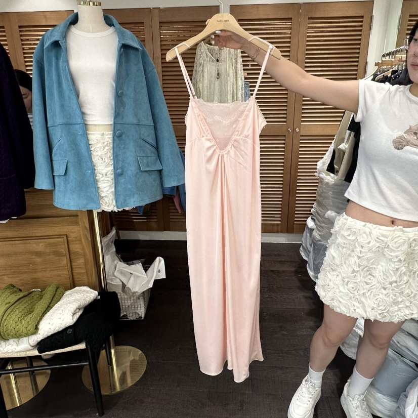 TRES BIEN韓國代購㊣女裝新品職業真品25秋冬推薦休閑連衣裙TRES BIEN連衣裙