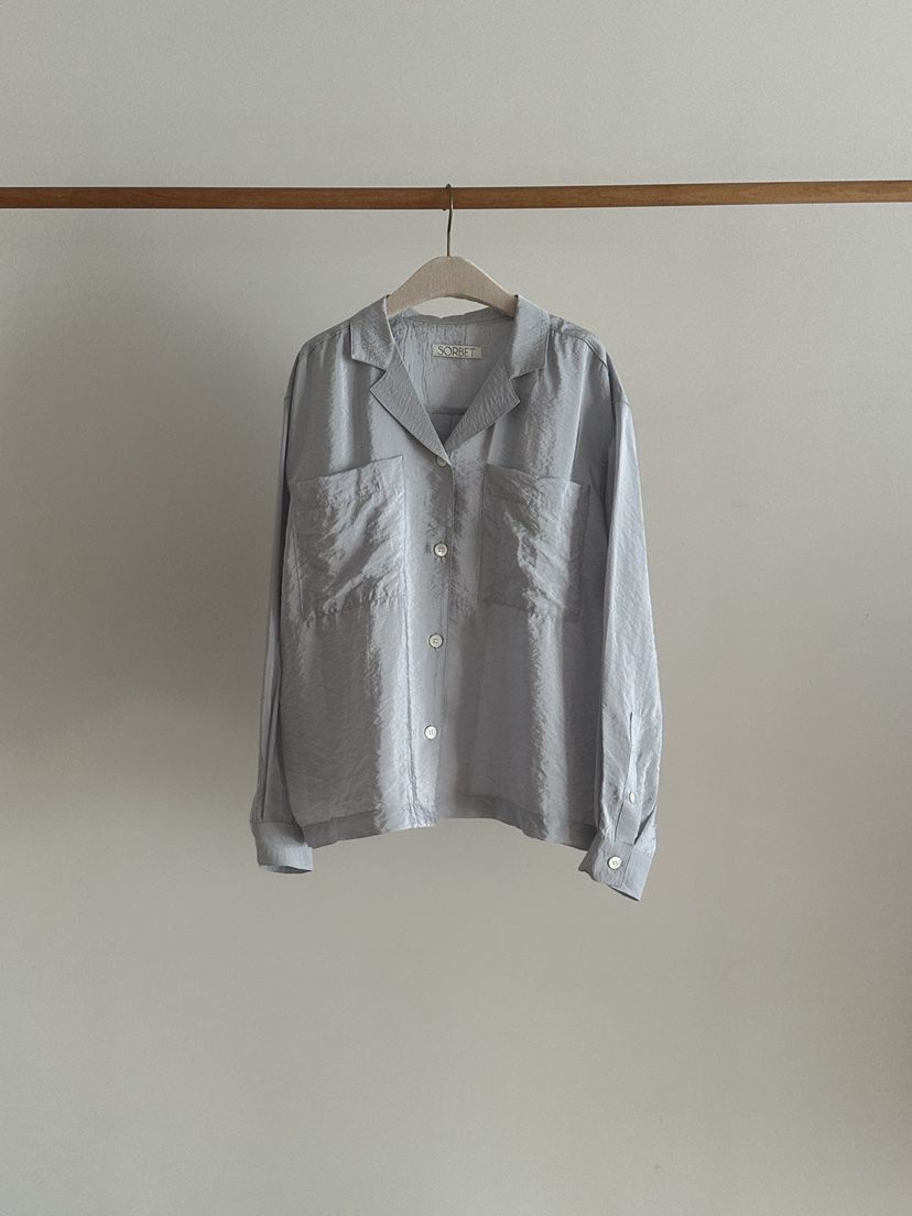 SORBET東大門㊣代購女裝新品真品時尚休閑熱賣職業襯衫蕾絲衫SORBET/flat white襯衫/蕾絲衫