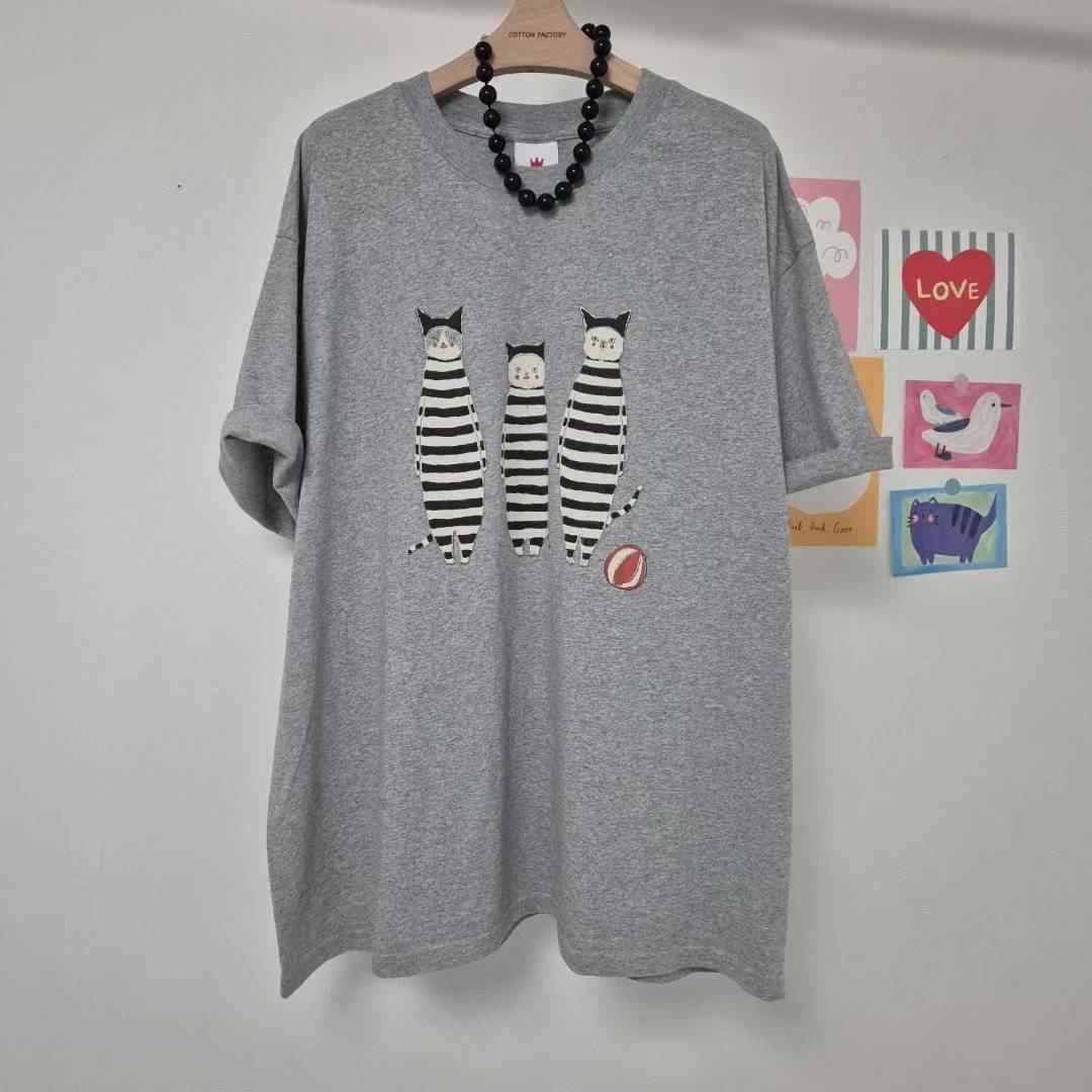 COTTONFACTORY東大門㊣實拍女裝新款人氣25秋冬休閑時尚T恤COTTONFACTORYT恤
