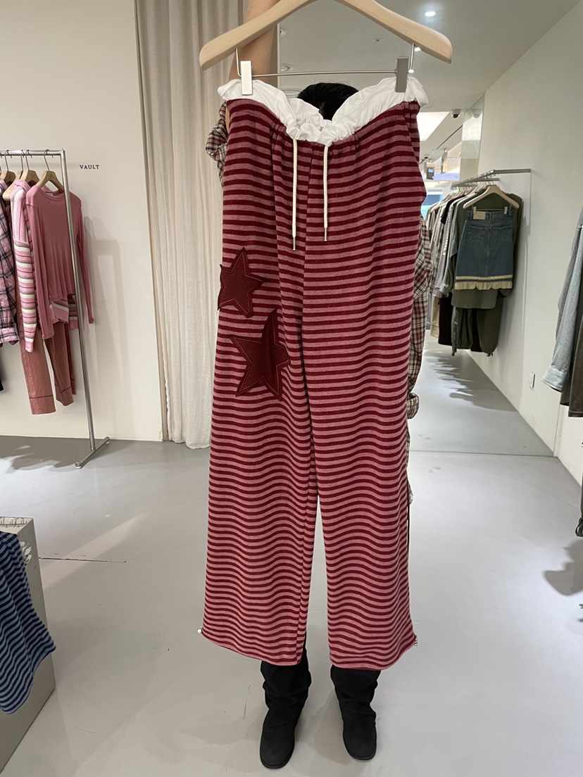 VAULT韓國直郵㊣女士新品時尚25秋冬休閑職業推薦休閑褲單排扣VAULT休閑褲