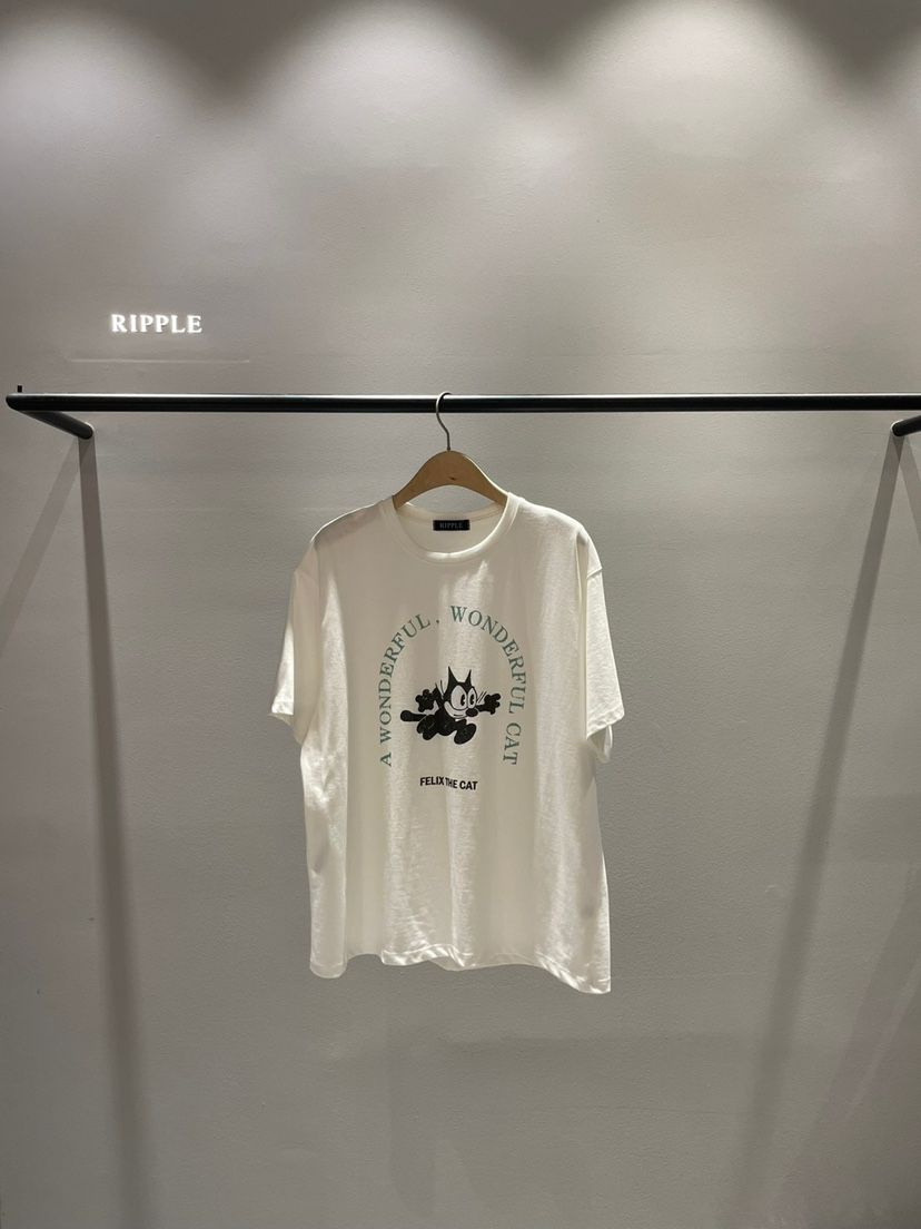 RIPPLE韓國直郵㊣女裝新款職業人氣時尚推薦真品休閑25秋冬T恤RIPPLET恤