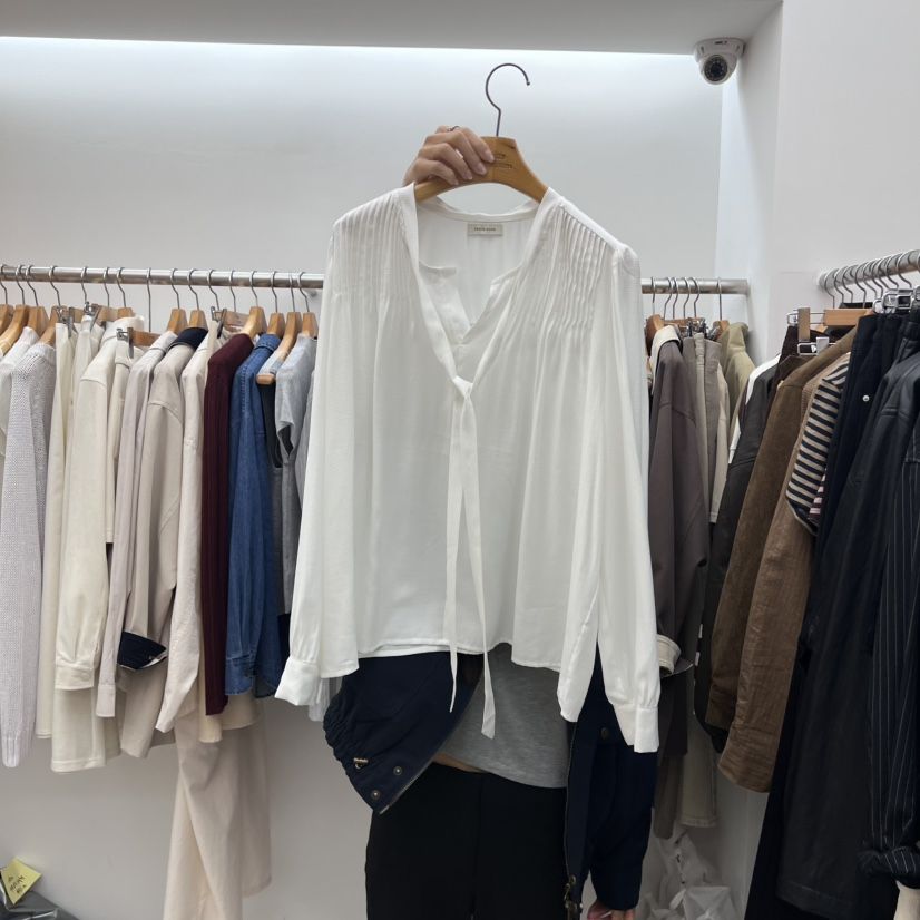 DRESS ROOM東大門㊣代購女士新品推薦休閑熱賣真品襯衫蕾絲衫DRESS ROOM襯衫/蕾絲衫