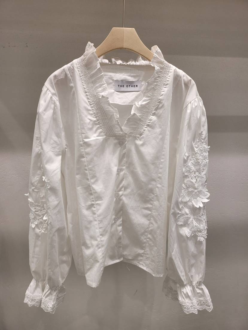 THE OTHER東大門㊣代購女裝新品人氣職業25秋冬襯衫蕾絲衫THE OTHER襯衫/蕾絲衫