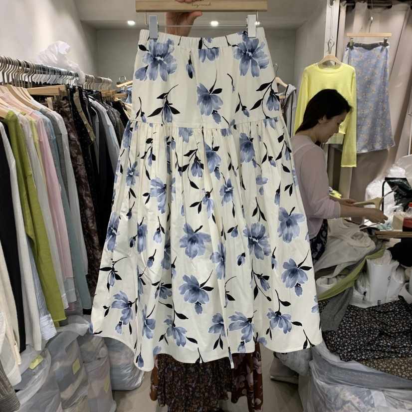 LOGROAD韓國代購㊣女士新品休閑職業時尚推薦熱賣半身裙中短裙LOG ROAD半身裙/中短裙