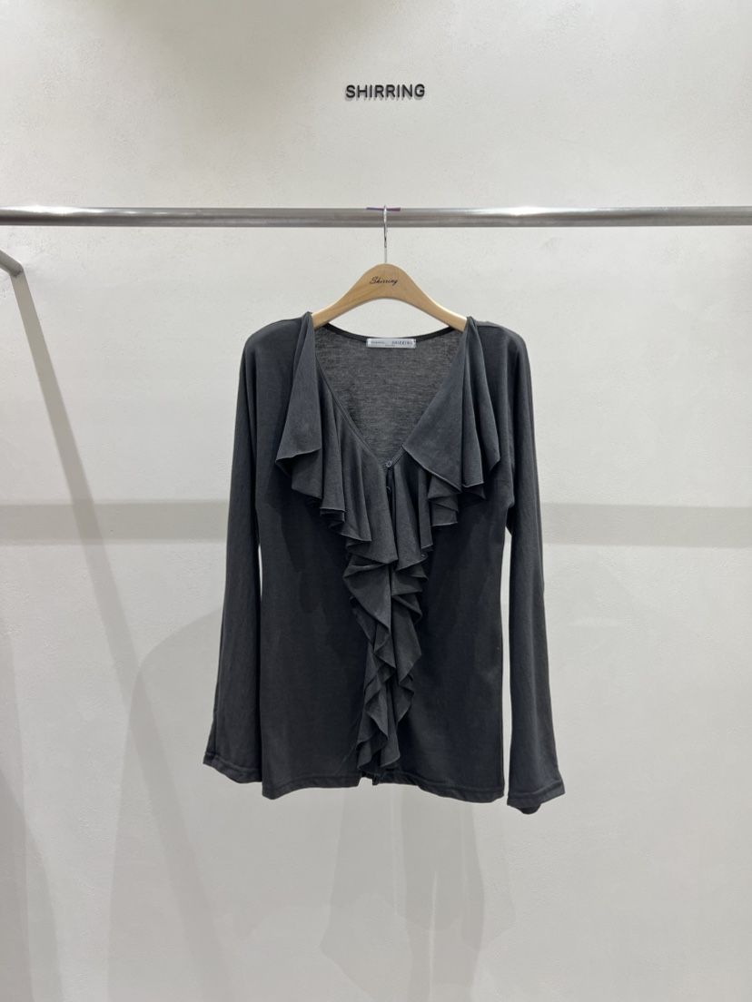 SHIRRING東大門㊣實拍女士新品真品職業時尚休閑25秋冬長袖T恤SHIRRING長袖T恤